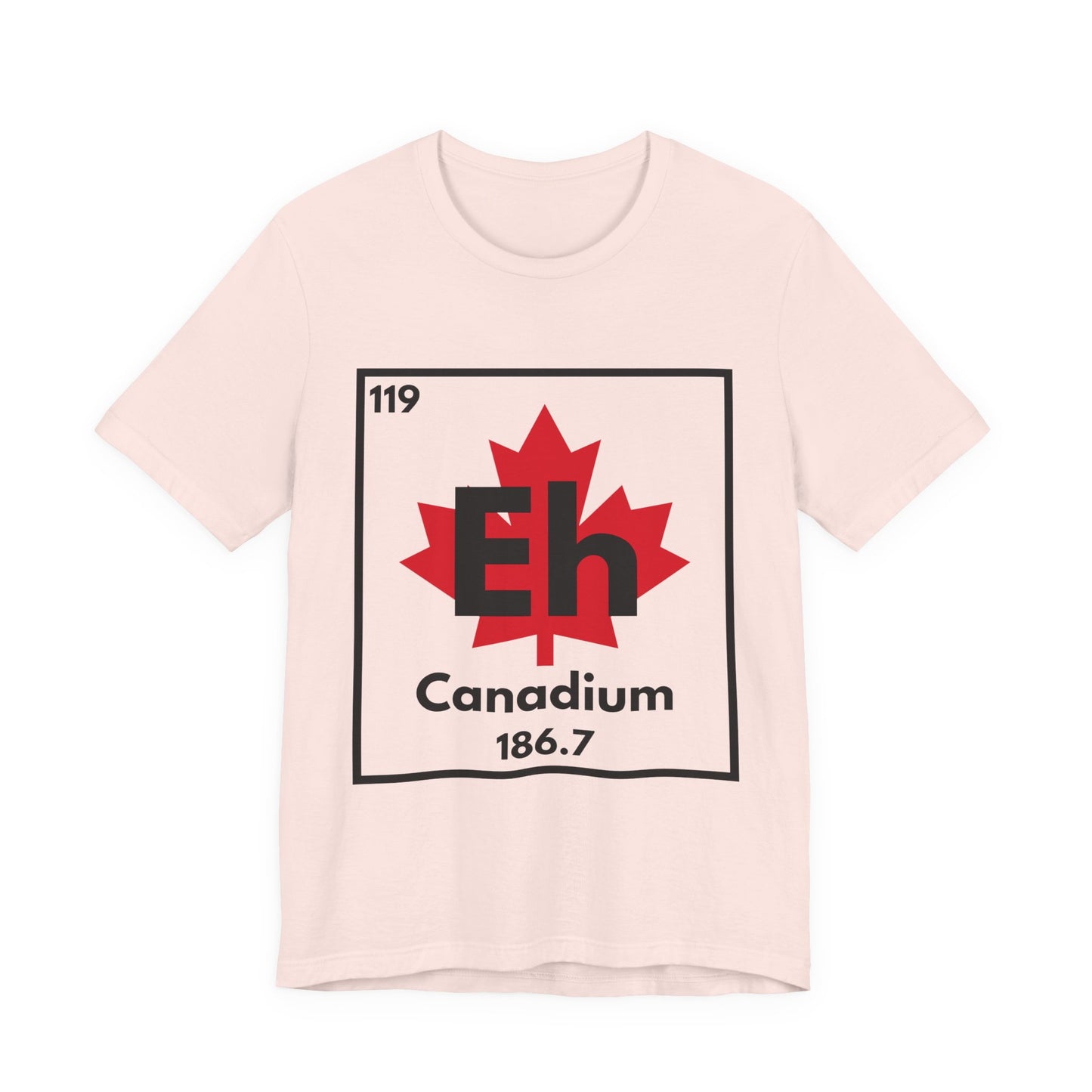 Canadium "Eh" Periodic Table Tee – Science and Canada Mashup Tee - Dark Print