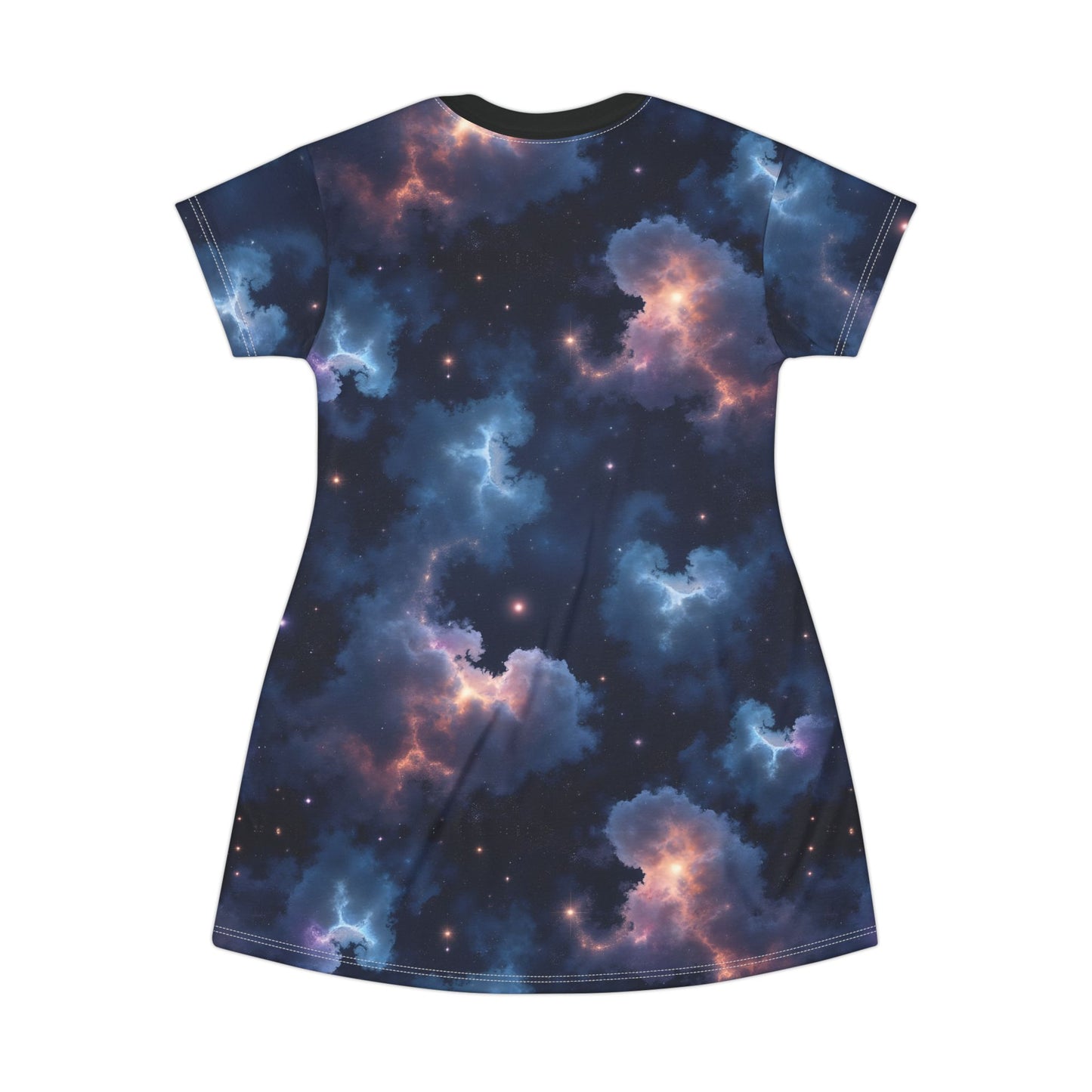 Nebulae Tunic Dress | Cosmic Print for Astronomy Lovers