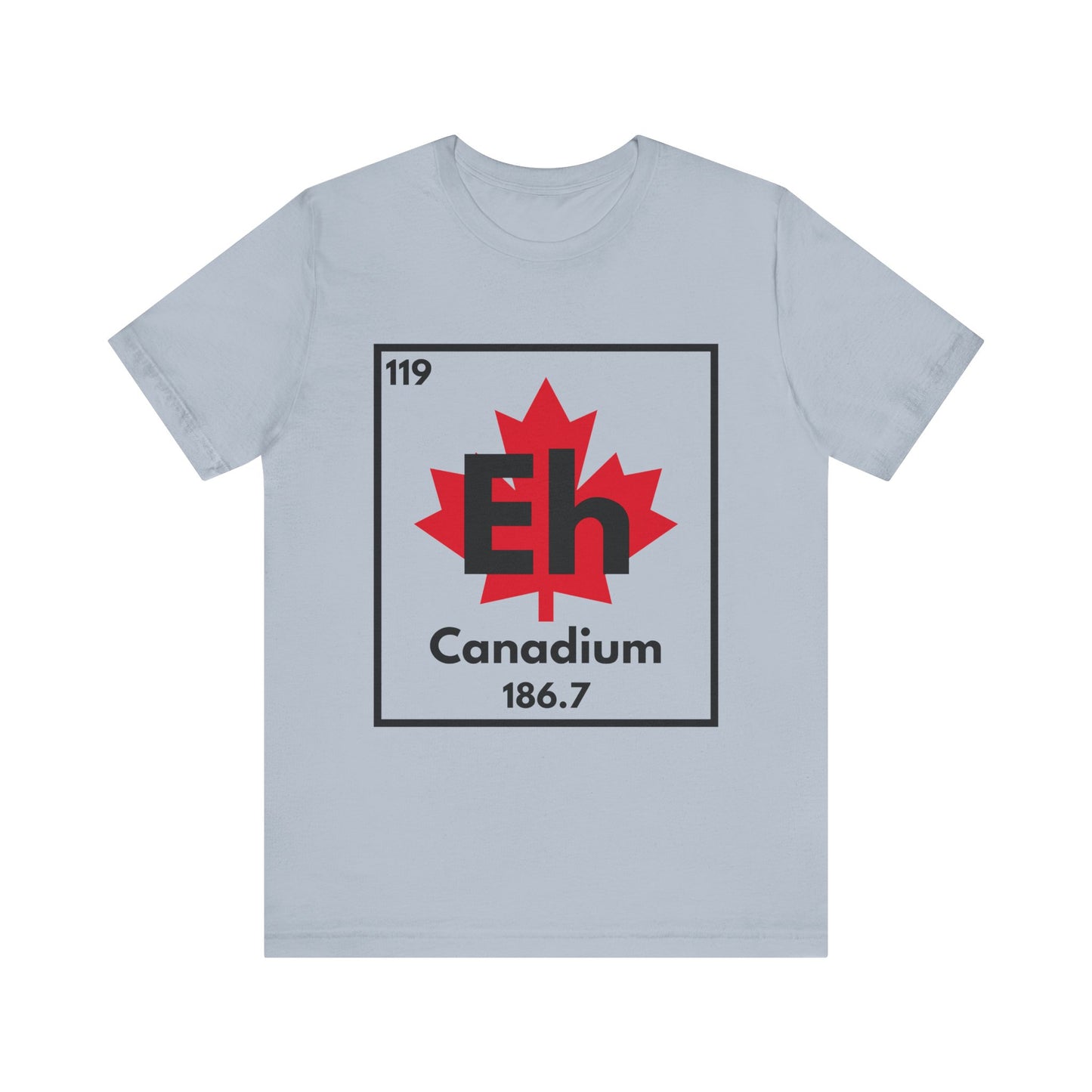 Canadium "Eh" Periodic Table Tee – Science and Canada Mashup Tee - Dark Print