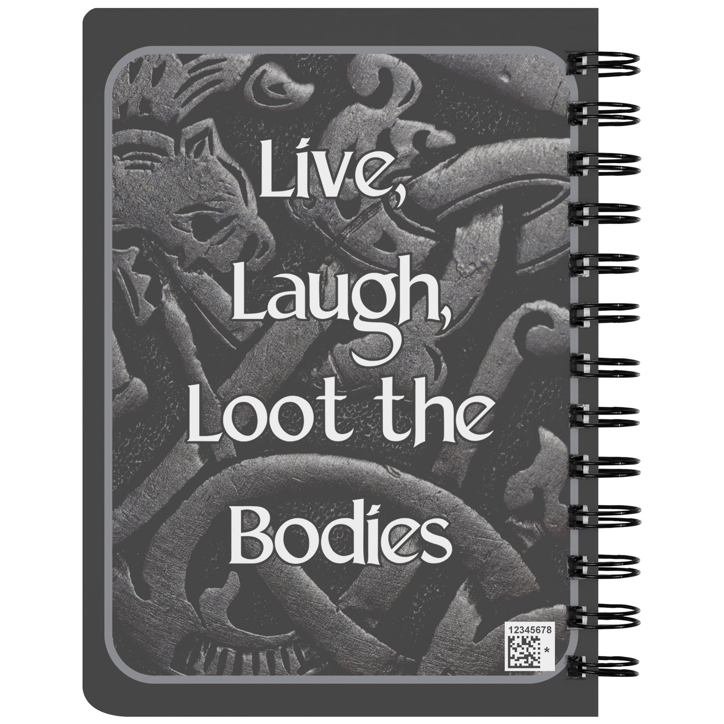 Shield Maiden Fantasy RPG Gamer Notebook - For Viking Enthusiasts
