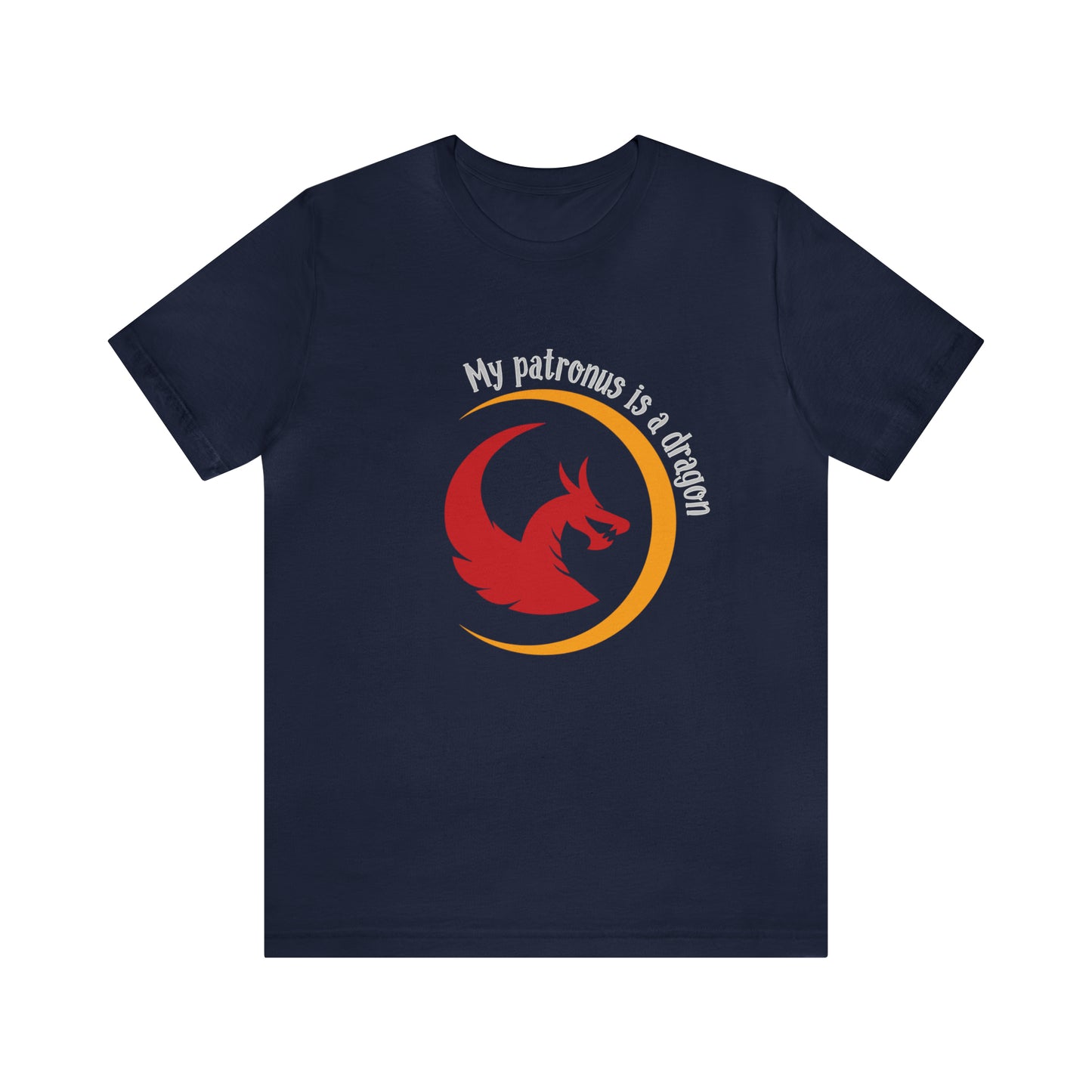 My Patronus is a Dragon | Magical Fantasy | Red and Gold Classic T-Shirt