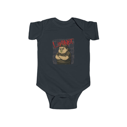 Funny Infant Bodysuit "Lipsnot" - Baby Grunge Concert style Shirt