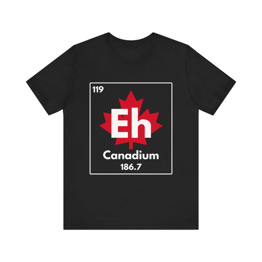 Canadium "Eh" Periodic Table T-Shirt – Science & Canada Mashup Tee