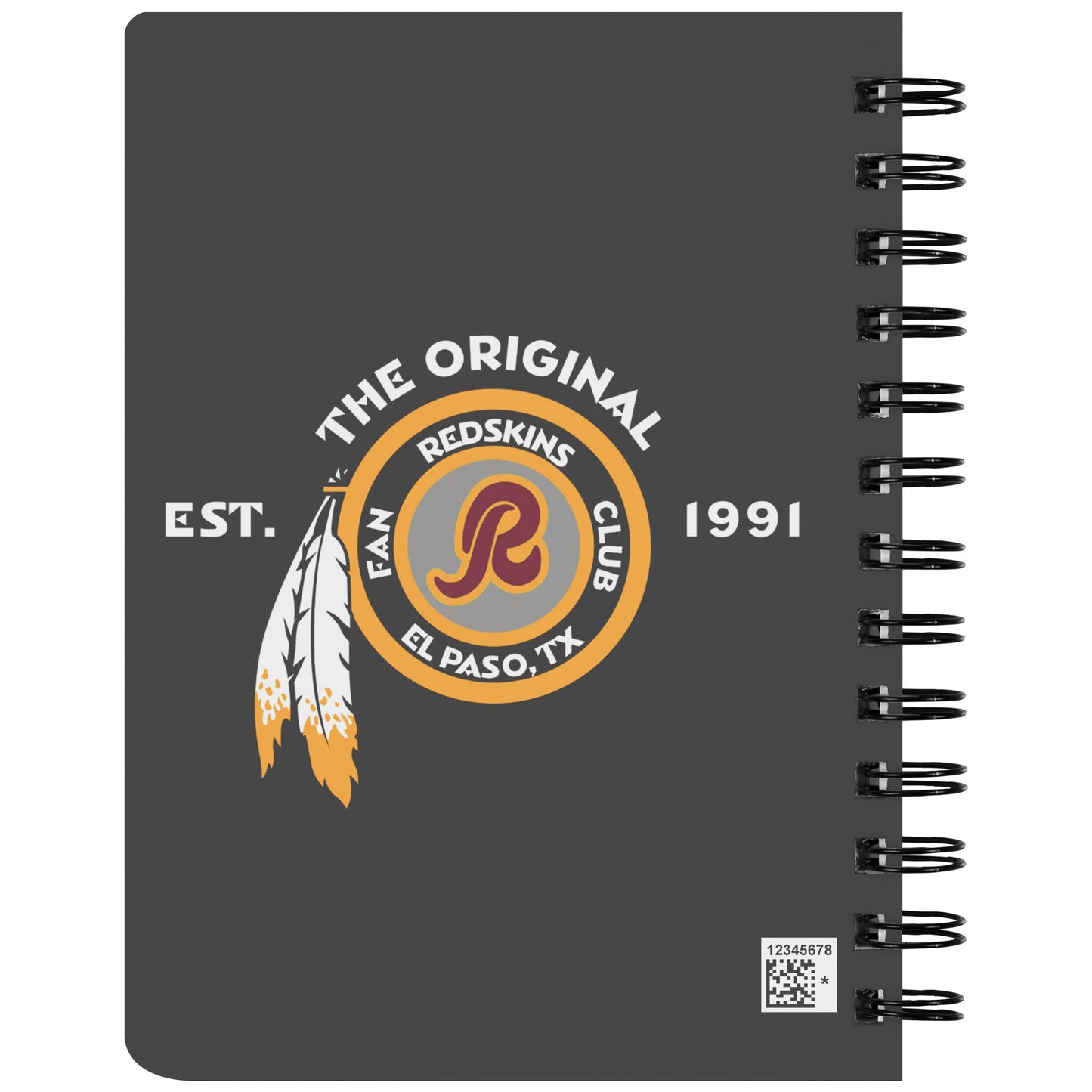 Burgundy and Gold "My Team Makes Me Drink" El Paso Redskins Notebook