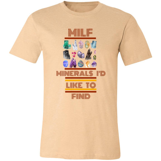 MILF - Funny Geology Tee for Mineral Lovers (Light Color)