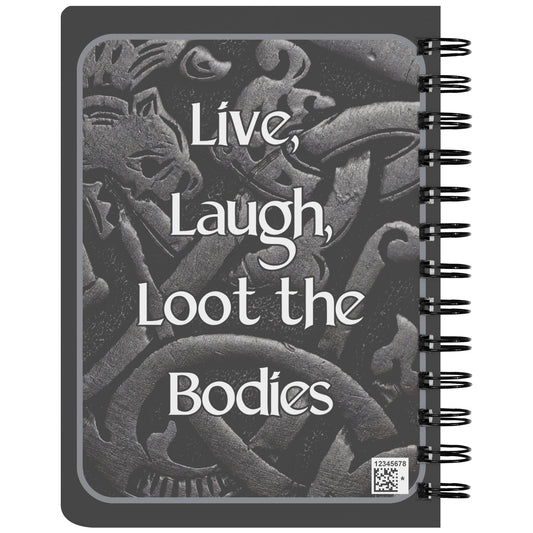 Shield Maiden Viking Fantasy RPG Gamer Notebook